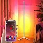 160cm RGBIC Smart Corner Floor Lamp with Ambient Lighting, Alexa & Tuya App Cont