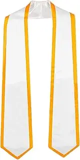 [Generic] Graduation Shawl Stole - Elegant Graduation Stole, Premium Ceremony Satin Shawl | Graduation Keepsake Present, 72-Inch Long Versatile Graduation Sash, Perfect for Academic Events, Church Choir