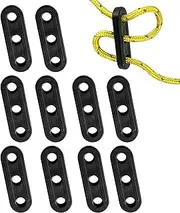 Tent Wind Rope Buckle, Tent Wind Rope Buckle | 10 x Tent Rope Tensioners with Fixed Buckle, Windbreak Accessory for Tent