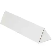 Triangle Mailing Tubes, White, 46251, 2" x 18 1/4" (50PK)