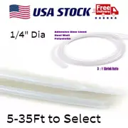 ID 1/4" Marine 3:1 Heat Shrink Tubing Waterproof Clear Wire Protection Sleeves