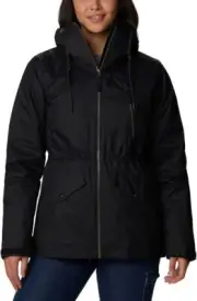 Columbia Women's Mount Erie Ii Jacket sz xl black new nwt OUTER JACKET ONLY