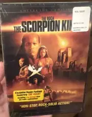 THE SCORPION KING (DVD, 2002) COLLECTOR’S EDITION Dwayne The ROCK Johnson WWE