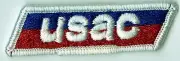 USAC - United States Auto Club Official Patch - Vintage NOS