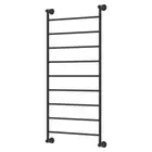 Fienza Lillian Heated Towel Rail 600 x 1200mm Matte Black 81060120MB