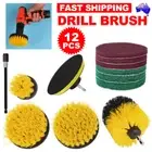 12X Electric Drill Brush Power Scrubber Tub Cleaning Grout Cleaner Bathtub Tool