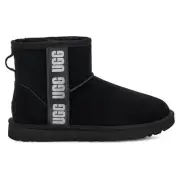 Ugg Classic Mini Side Logo II Boots Black 1134962 BLK 123637103