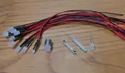 Onkyo TX-2500 MKII Receiver front panel LED lamps bulbs lights INSTRUCTIONS