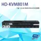 昌運監視器 HD-KVM801M 八進一出 4K HDMI KVM USB 切換器 鼠標無縫切換