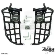 Suzuki LTR 450R 450 Nerf Bars Pro Peg Alba Racing Black black 195 T7 BB