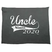 Uncle Since 2020 - Funny Novelty Sports Microfiber Towel Gift Gifts