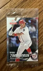 2019 Topps Baseball Card Day Pack Unopened Washington National Ryan Zimmerman