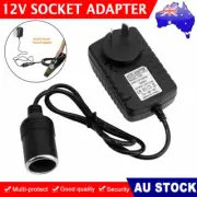 AU Plug 240V to 12V Socket Power Supply Adapter Car Cigarette Lighter Converters