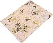 SHINEOFI Stylish Soft Fabric Book Cover A5 Book Sleeve for Journals Notebook School Travel