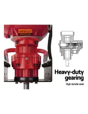 Giantz 66CC Post Hole Digger Petrol Earth Auger Bits Drill Borer Fence