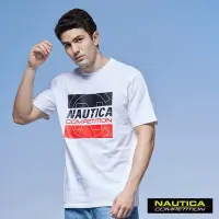 在飛比找Yahoo奇摩購物中心優惠-Nautica 男裝 COMPETITION簡約撞色LOGO