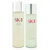 在飛比找Yahoo奇摩購物中心優惠-SK-II 青春露 230ml+亮采化妝水160ml(百貨專