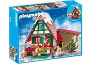 PLAYMOBIL 5976 SANTA'S HOME ELF CHRISTMAS SANTA HOUSE - NIB!!