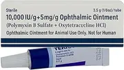 Eye Health for Dogs, Cats, Cattle, Sheep, Horse, Bird 1/8 oz /3.5gr - 1 pcs Tube+Metal Box