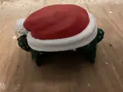 Brand New Merry Bright Cactus Santa Holiday Reptile Hide 6 1/2”x 6”