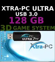 XTRA-PC ULTRA PRO 128 GB USB based PORTABLE OPERATING SYSTEM,HDD & SSD RECOVERY