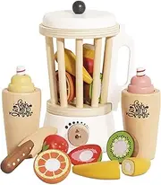 Le Toy Van Honeybake Collection Blender & Wooden Fruit Set Premium Wooden Toys for Kids Ages 3 Years & Up (TV296)