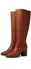 Zodiac FIRE! NIB! Riona Block Heel Riding Boots #17785S3 in Cognac. Sz 8.5M.