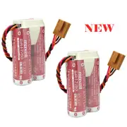 2x for Maxell ER17/50 Battery Pack 3.6V for Robot Battery with Plug 2750mAh