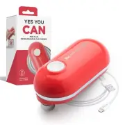 Mini Plus Rechargeable Electric Can Opener: Compact Design, USB-C Charging, H...