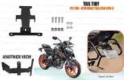 Powder coated Black "Tail Tidy Number Plate Holder Fit For Duke 250/390 Gen-3"