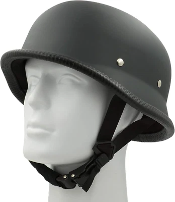 Classic Costume Carnival Skate Scooter Skull Cap Novelty German OSFM Flat Black