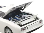 1/18 Bugatti EB110 GT Diecast Model Car White by Autoart