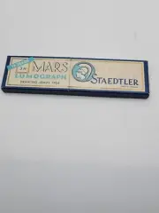 Vintage 1930s 3H Mars Lumograph 12 Leads Staedtler Made in Germany 1904 3 H