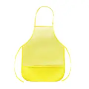 35 Pack Kids Aprons Yellow Children's Artists Fabric Aprons Kids Painting Aprons for Age 3 to 7