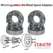 4PCS Aluminium Wheel Spacers Fit Nissan Navara D40 38mm 6 Stud 6x114.3 ;12X1.25 (for: Nissan)
