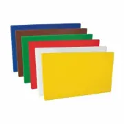 Cutting / Chopping Board Set 380x510x13mm Polyethylene HACCP Colour Coded