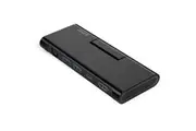 [XC-401-BK] USB-C Multifunction Docking Station with Foldable Mobile/Tablet Holder, BK