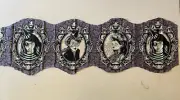 Tula Pink - 4 Purple Nightshade Cameos (NOT deja vu)