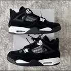 Size 12- Air Jordan 4 Retro White Thunder