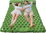 jopiuieo Camping Sleeping Pad - Air Bed for Camping with Pillow | Inflatable Hiking Accessories for Backpacking Trekking Travel Car Tent Adventures