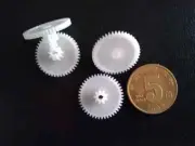 4pcs Plastic gear for cassette Deck audio player CD/VCD/DVD/LD