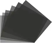Lighting Neutral Density Gels Filter Sheet 16x20 inches Kit, ND3,ND6,ND9 for Photo Studio Video Flashlight Led Light Photography, 6 Packs