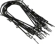 DECOMELODY 10pcs Durable Plastic Plant Racks for Climbing Plants Arch Brackets for Indoor and Outdoor Gardening Supports Roses Peas and More