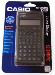 Casio FX-300MS Plus 2nd Edition Scientific 2 Line Display Calculator - Black New