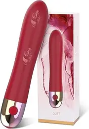 Silicone Vibrator Vibrators for Her Clitoris and G-Spot with Shock Function Quiet and Strong 10 Vibration Modes Dildo Plug Vibrator Prostate Stimulator Erotic Sex Toy for Women Couples Extreme