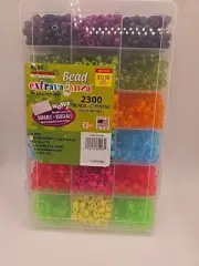 The Beadery 18 Compartment Bead Box-Facet And Frosts