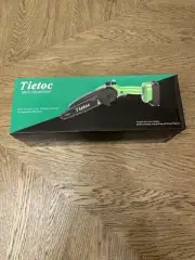 Tietoc Mini Chainsaw 6-inch Cordless, Handheld, Rechargeable