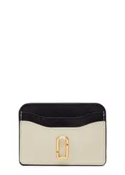 Marc Jacobs The Snapshot Panelled Leather Card Holder - Ivory One Size