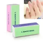 2X 4 Way Shiner Buffer Buffing Block Sanding File Nail Art Manicure Tool-io