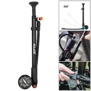 Bike Shock Pump with Gauge Aluminum Alloy Bicycle Front Fork Rear Shock Pump